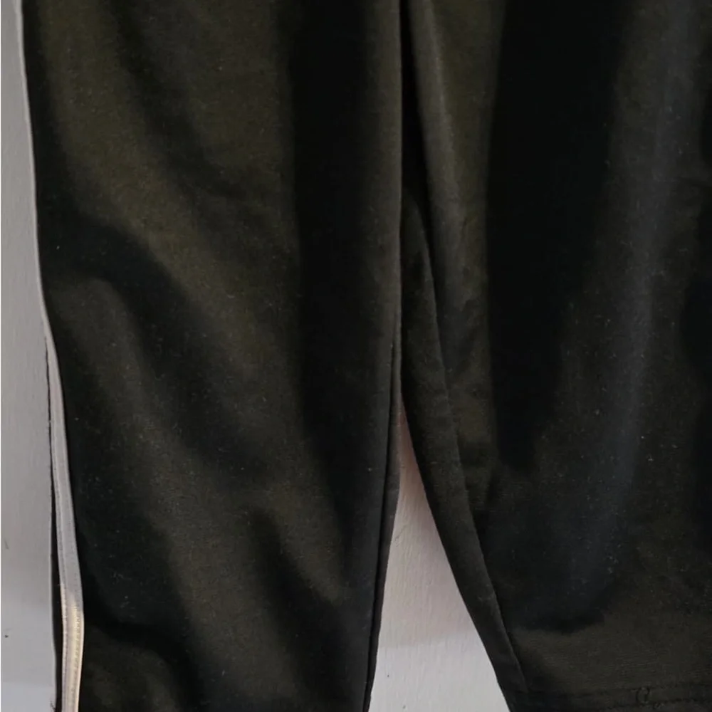 Adidas Black and White Athletic Tracksuit